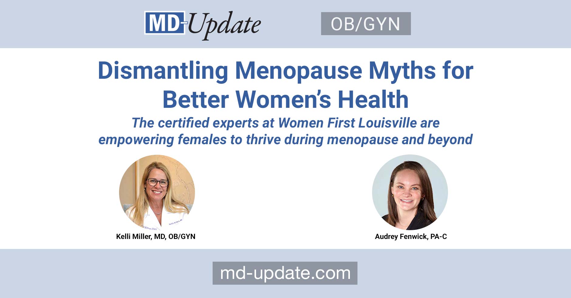 Dismantling Menopause Myths for Better Women’s Health MD Update