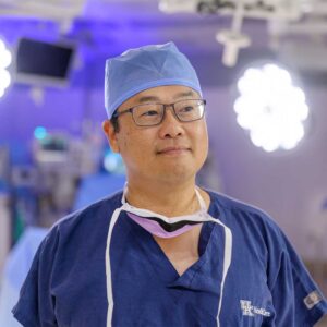 Joseph Kim, MD, chief of surgical oncology, UK Markey Cancer Center