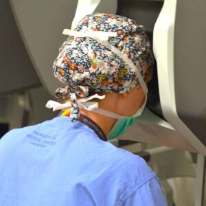 “The reason I choose robotic surgery is because it’s great for my patient outcomes.” — Whitney Goldsberry, MD