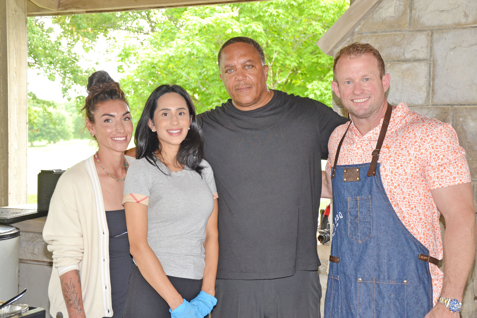 A great barbeque lunch was provided by Oaken BBQ, Lane Stafford, MD, and his crew. Lunch was sponsored by Travis Musgrave and Tim Dunn & Associates.