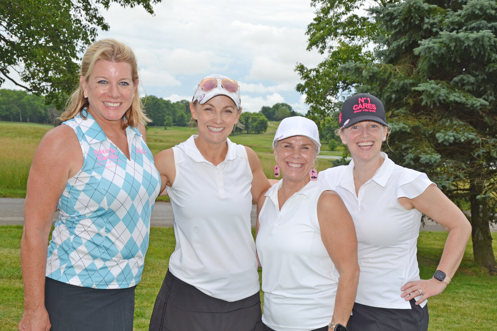 A team from Stock Yards Bank & Trust included Alicia Cox, Amy Webb, Laura Mobley-Corn, and Kelley Nalli.