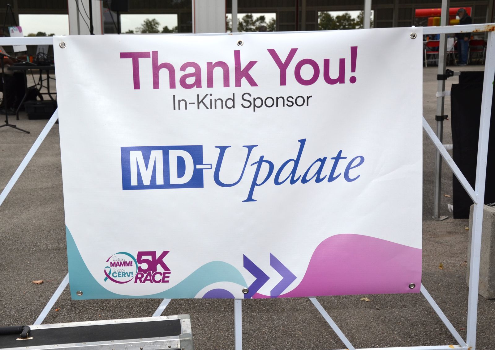MD-Update in-kind sponsor sign