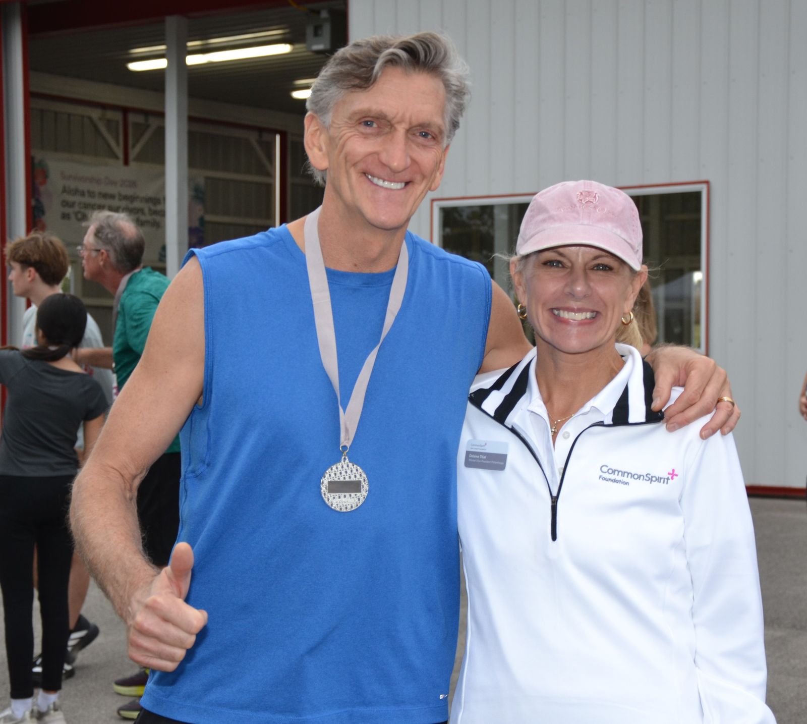 Eric Sauvage and Delaine Thiel